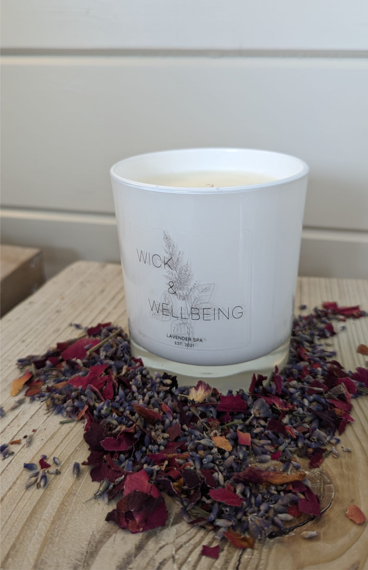 Luxury Soy Wax Candle - Lavender Spa