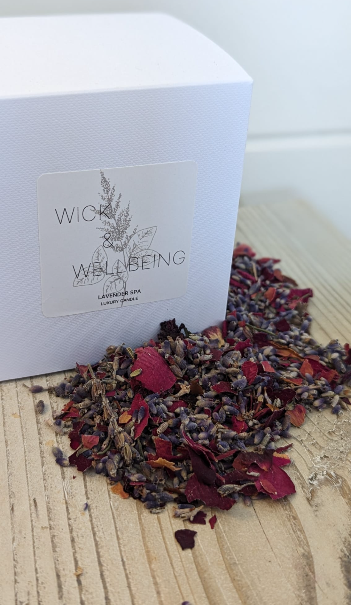 Luxury Soy Wax Candle - Lavender Spa